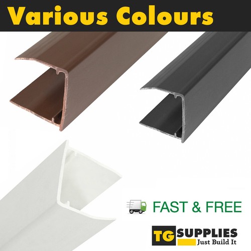 Pvc end section 6mm - end, 16mm