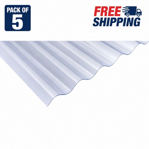 Clear pvc corrugated roofing - clear,
