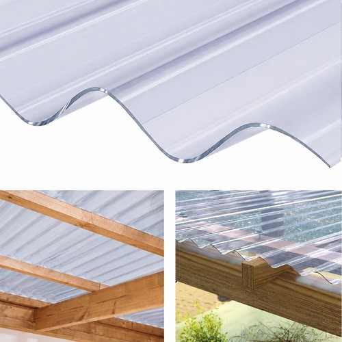 Clear plastic corrugated - plastic,